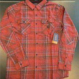 NWT Roark Norsdman Light Organic Cotton Flannel Shirt